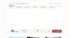 Desktop Screenshot of eglise-agape-mulhouse.fr